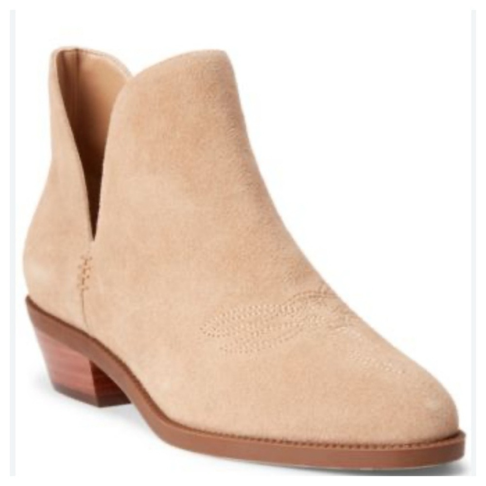 Lauren Ralph Lauren
Lauren by Ralph Lauren Women's Prestyn Booties Tan Size 5.5